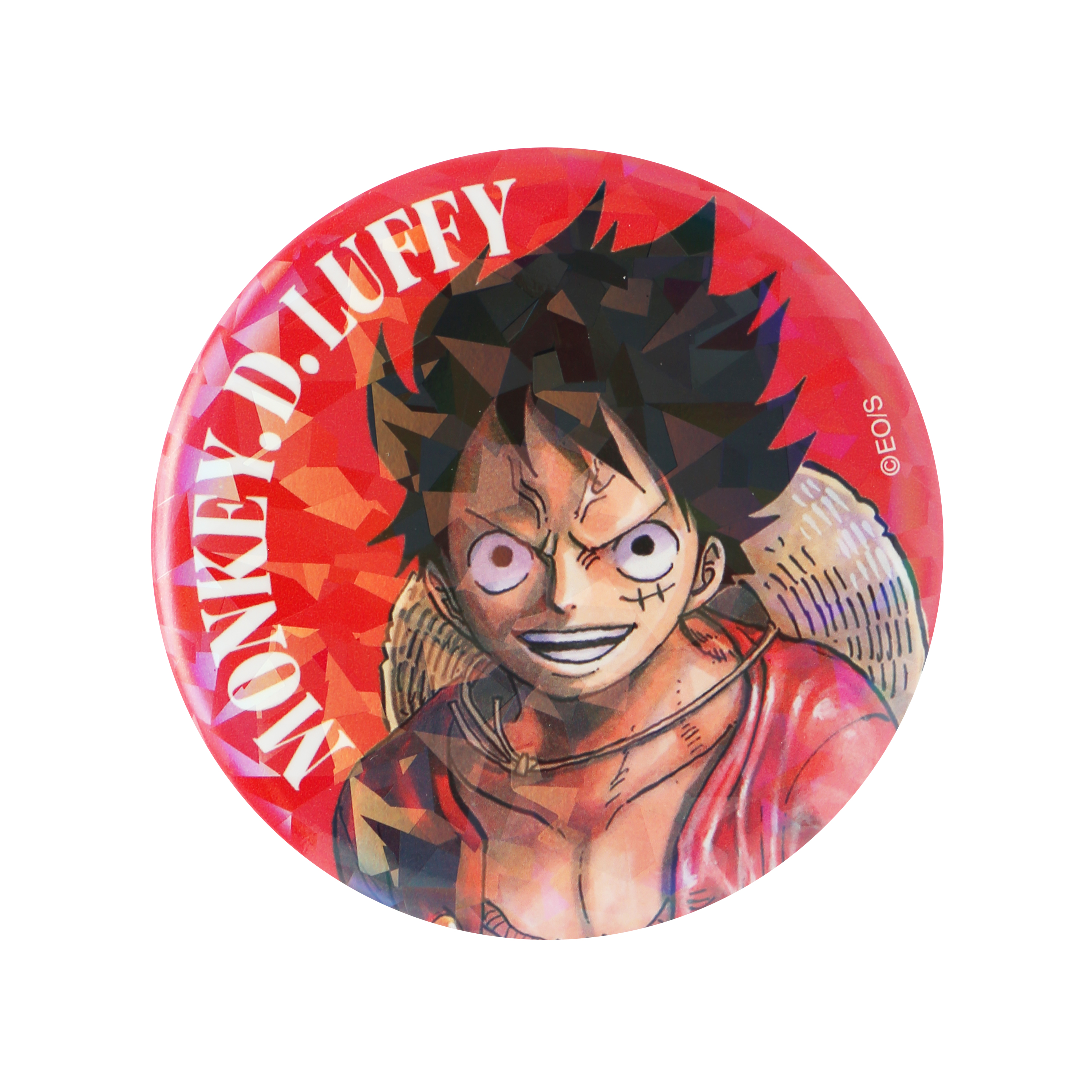 完全受注生産　「週刊少年ジャンプ」オールスター缶バッジ　『ＯＮＥ　ＰＩＥＣＥ』　［１　モンキー・Ｄ・ルフィ］　ＢＢ３