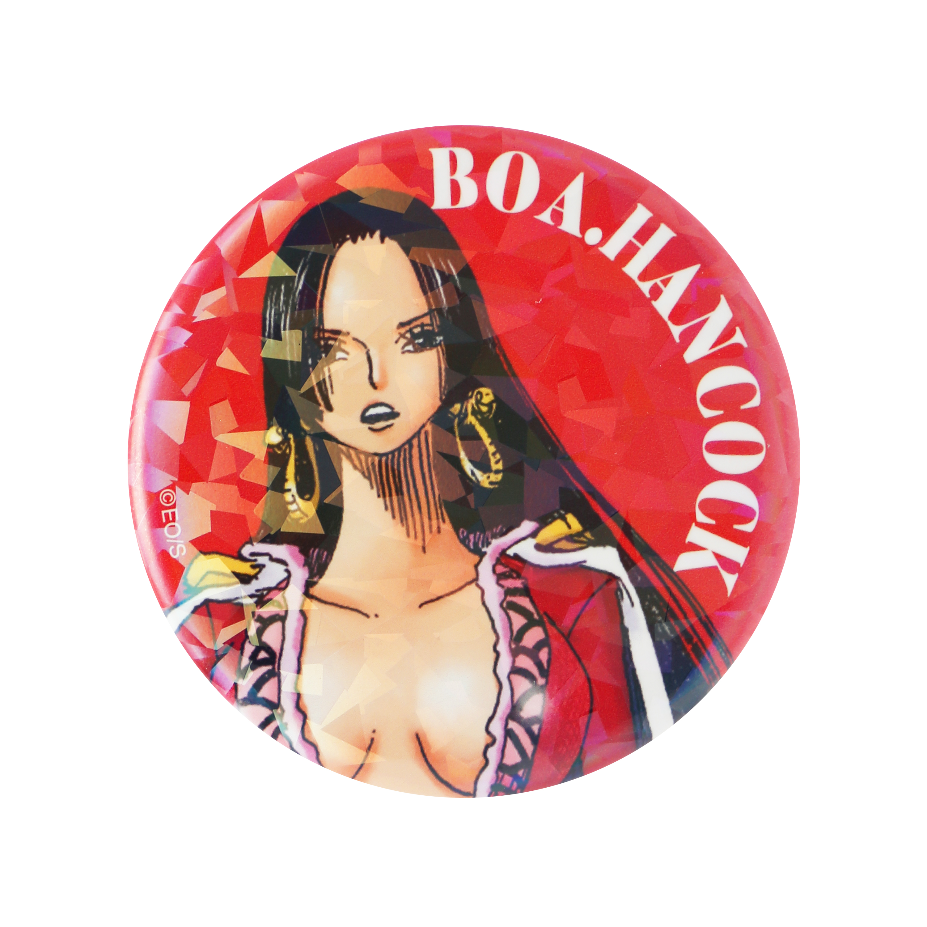 完全受注生産　「週刊少年ジャンプ」オールスター缶バッジ　『ＯＮＥ　ＰＩＥＣＥ』　［７　ボア・ハンコック］　ＢＢ３