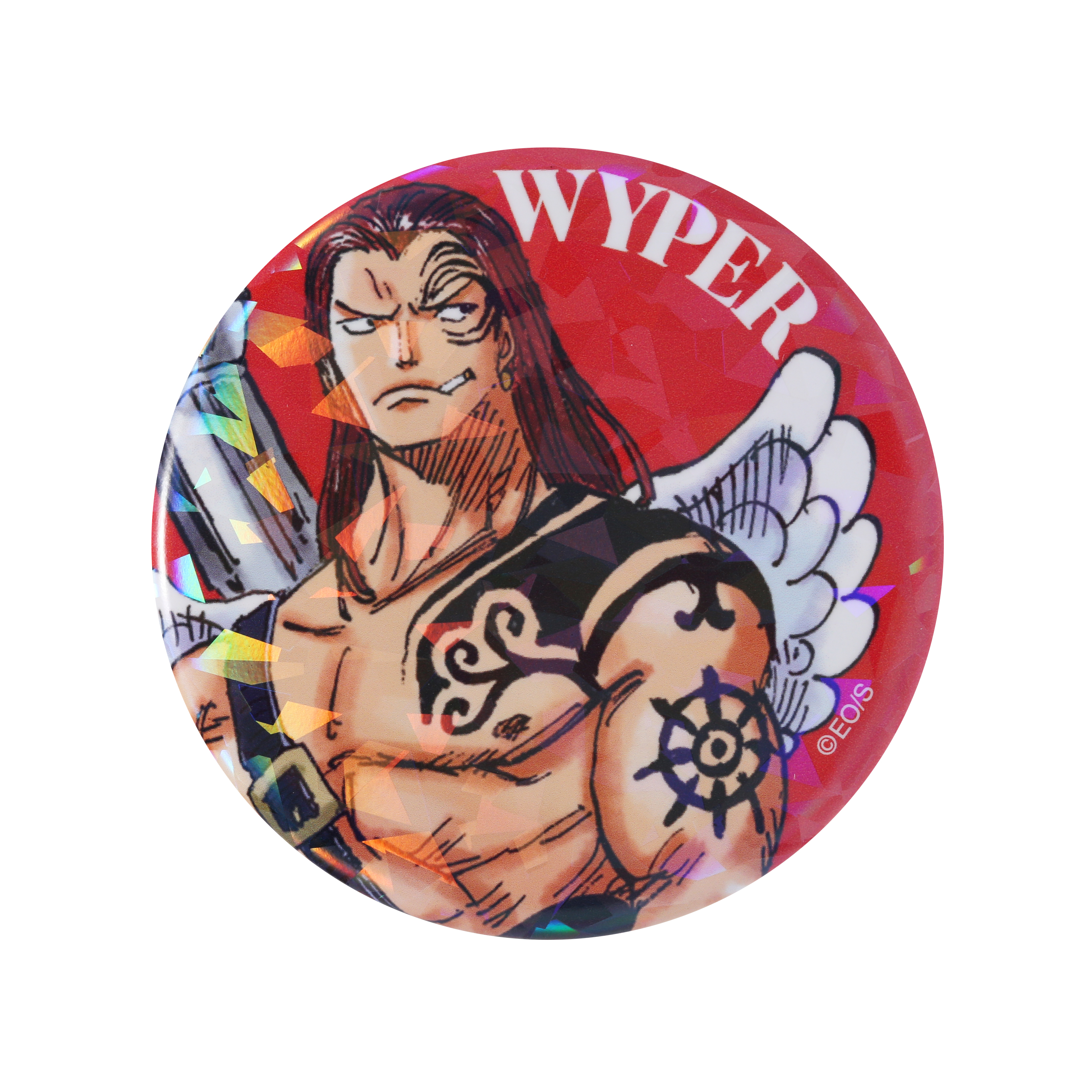 完全受注生産　「週刊少年ジャンプ」オールスター缶バッジ　『ＯＮＥ　ＰＩＥＣＥ』　［８８　ワイパー］　ＢＢ３