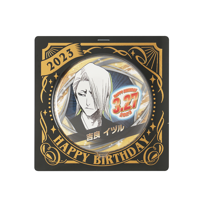 『ＢＬＥＡＣＨ』バースデイ缶バッジ　吉良イヅル　ＢＣ１
