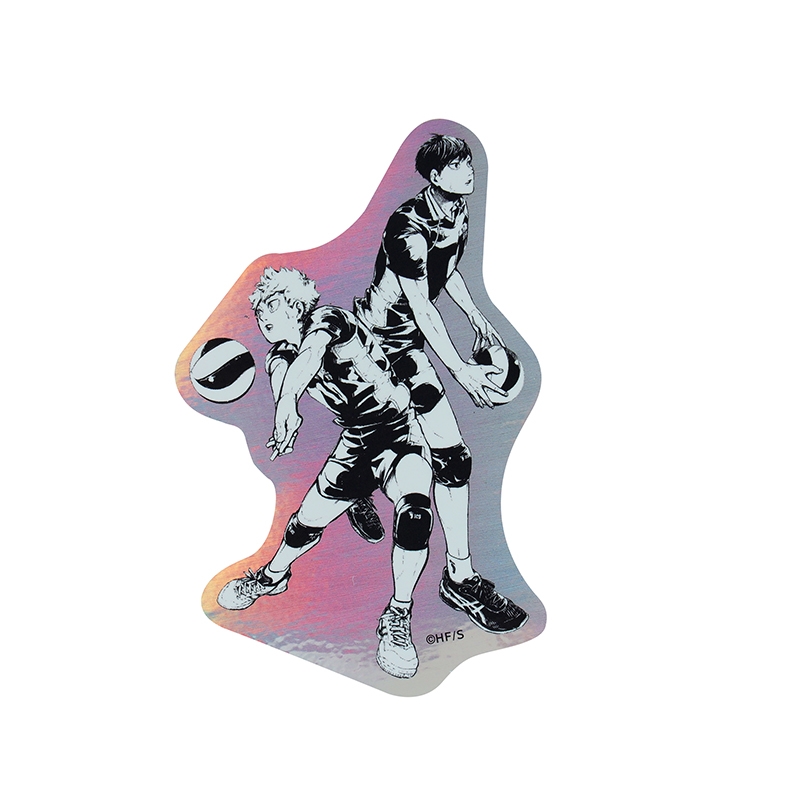 『ハイキュー!!』オーロラシャインステッカー 日向翔陽&影山飛雄 【仙台観光特使就任記念Ver.】 BC3