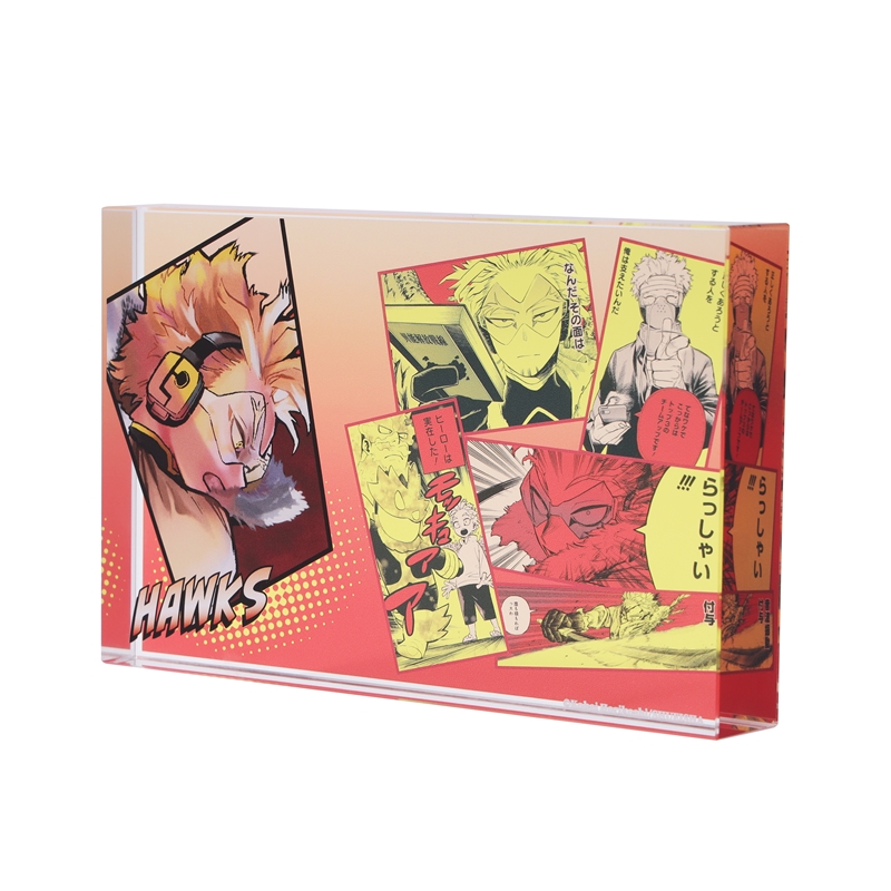 『僕のヒーローアカデミア』アクリルブロック　“ＨＥＲＯＥＳ”　ホークス　ＢＣ４