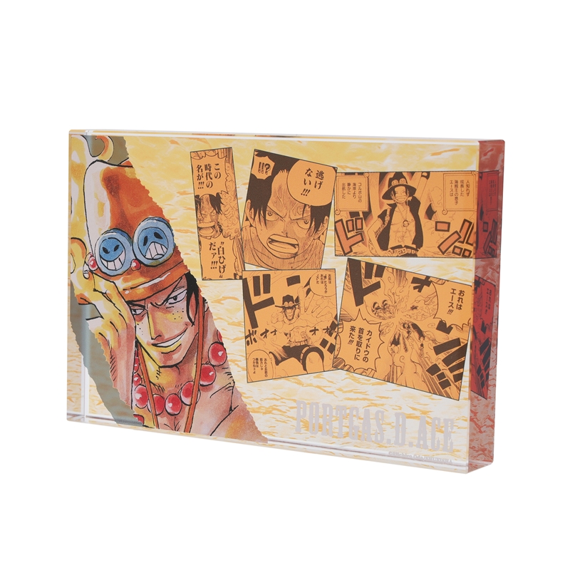 『ONE PIECE』アクリルブロック “HEROES” ポートガス・D・エース BD1