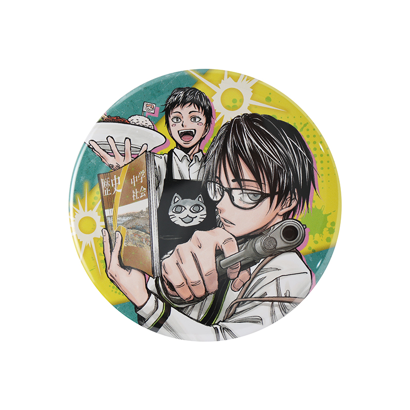 『キルアオ』缶バッジ　ＢＣ４−ＪＦ