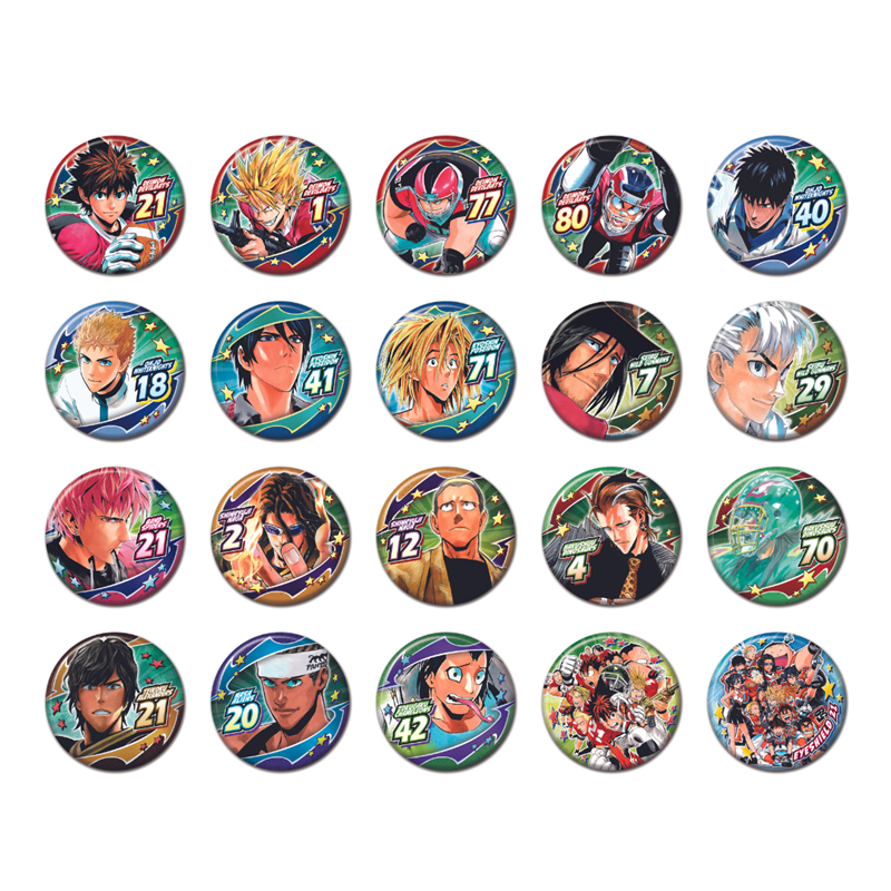 『アイシールド21』コレクション缶バッジ (全20種/ランダム1種入り) BC4