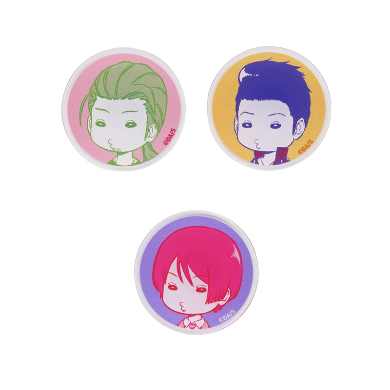 『ワールドトリガー』アクリルピンズセット A級2位 冬島隊 BD1