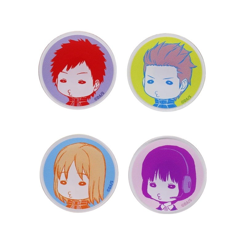 『ワールドトリガー』アクリルピンズセット A級3位 風間隊 BD1