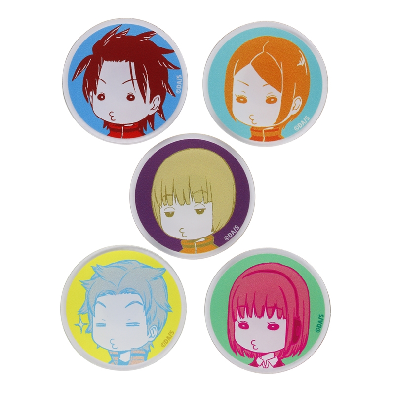 『ワールドトリガー』アクリルピンズセット A級5位 嵐山隊 BD1