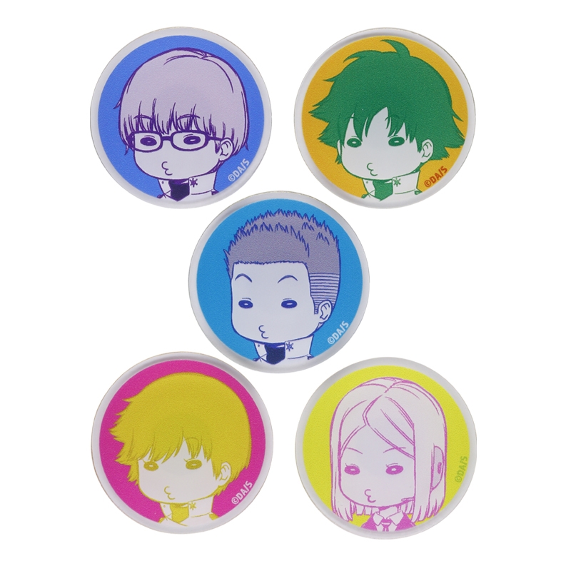 『ワールドトリガー』アクリルピンズセット A級8位 片桐隊 BD1