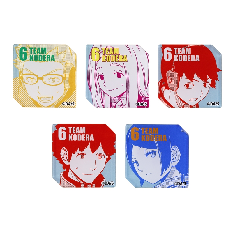 『ワールドトリガー』マグネットセット 古寺6番隊 BD1