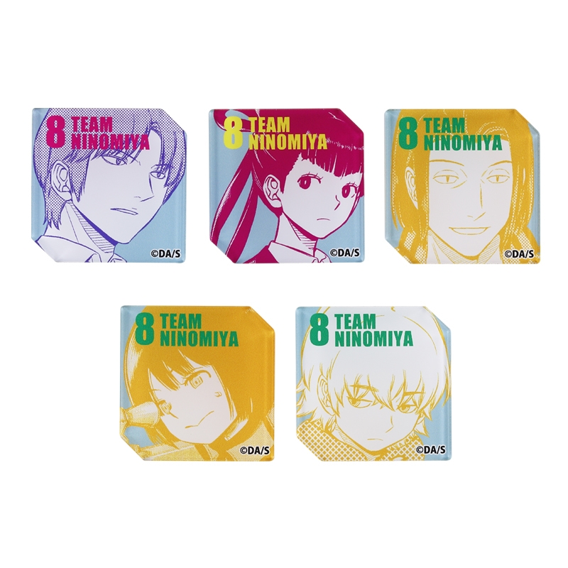 『ワールドトリガー』マグネットセット 二宮8番隊 BD1