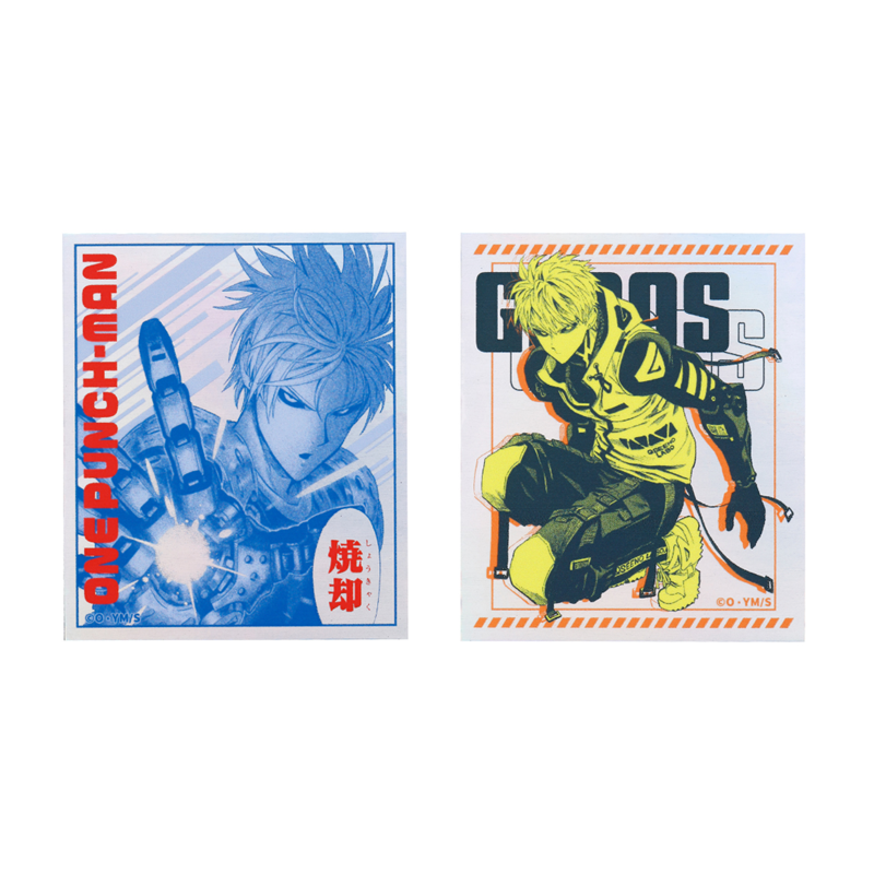 『ワンパンマン』オーロラステッカー２枚セット　［ジェノス］　ＢＤ１