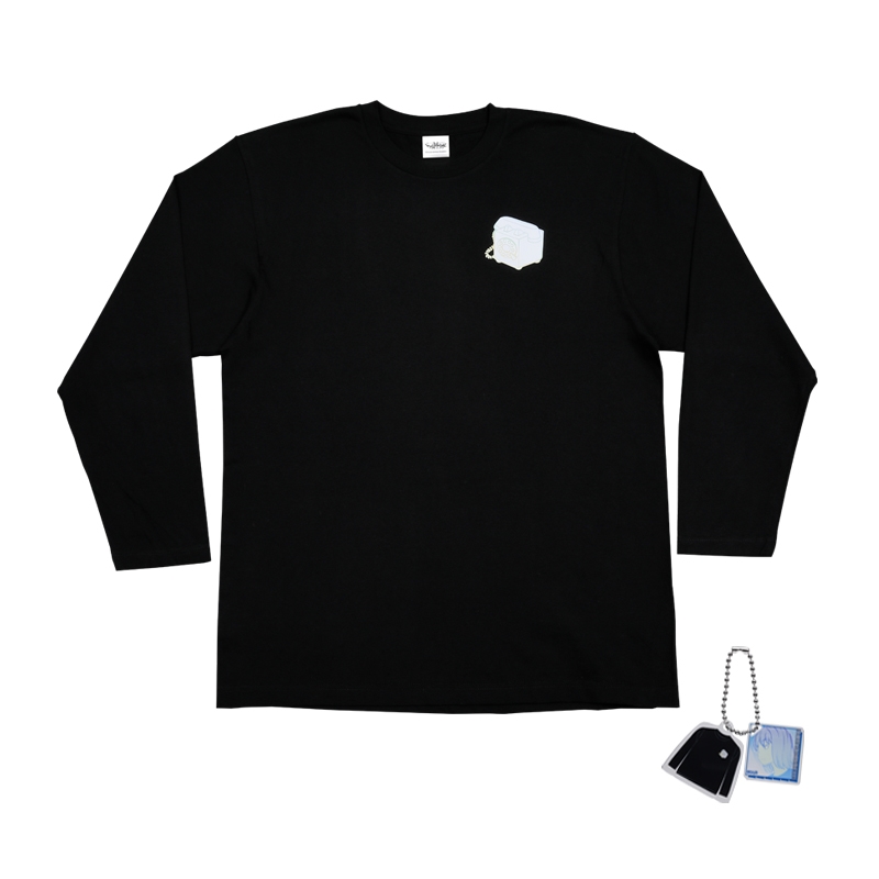『ワールドトリガー』ロングTシャツ フリーサイズ チャーム付き【キューブ(電話)】 BD1