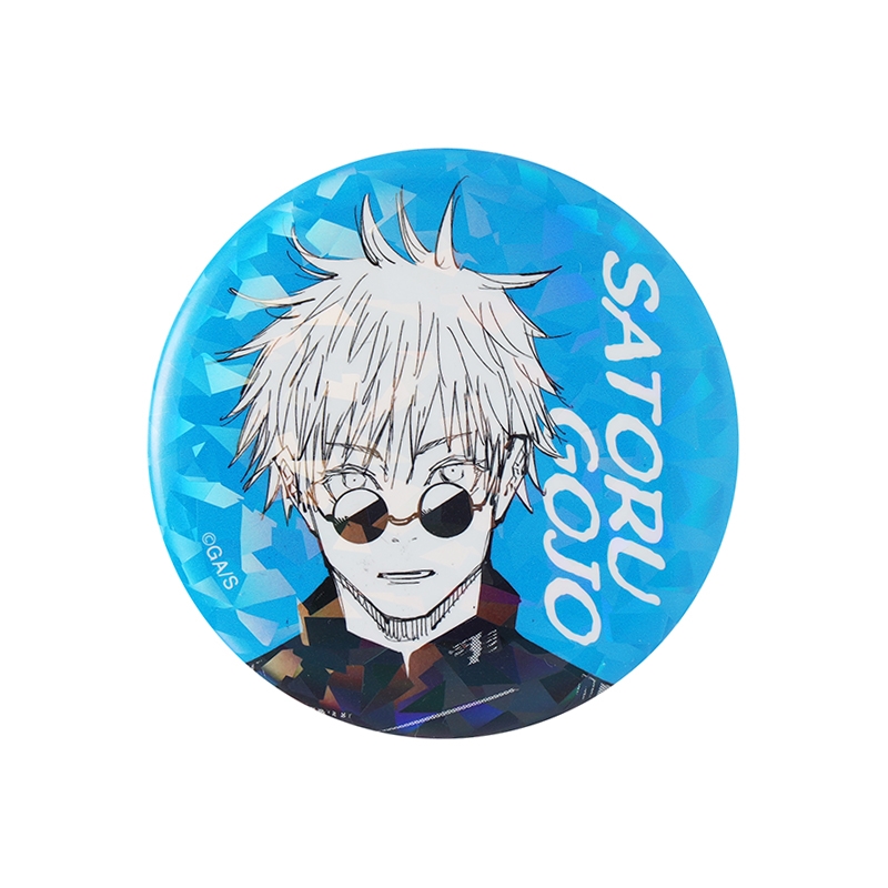 完全受注生産　「週刊少年ジャンプ」オールスター缶バッジ　『呪術廻戦』　［１０　五条悟　「懐玉・玉折」ＪＣ８−９巻掲載］　ＢＤ１