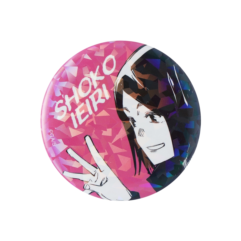 完全受注生産　「週刊少年ジャンプ」オールスター缶バッジ　『呪術廻戦』　［３４　家入硝子　「懐玉・玉折」ＪＣ８−９巻掲載］　ＢＤ１