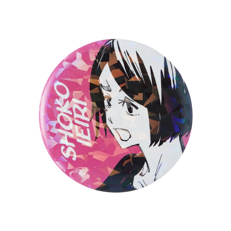 完全受注生産　「週刊少年ジャンプ」オールスター缶バッジ　『呪術廻戦』　［３５　家入硝子　「懐玉・玉折」ＪＣ８−９巻掲載］　ＢＤ１