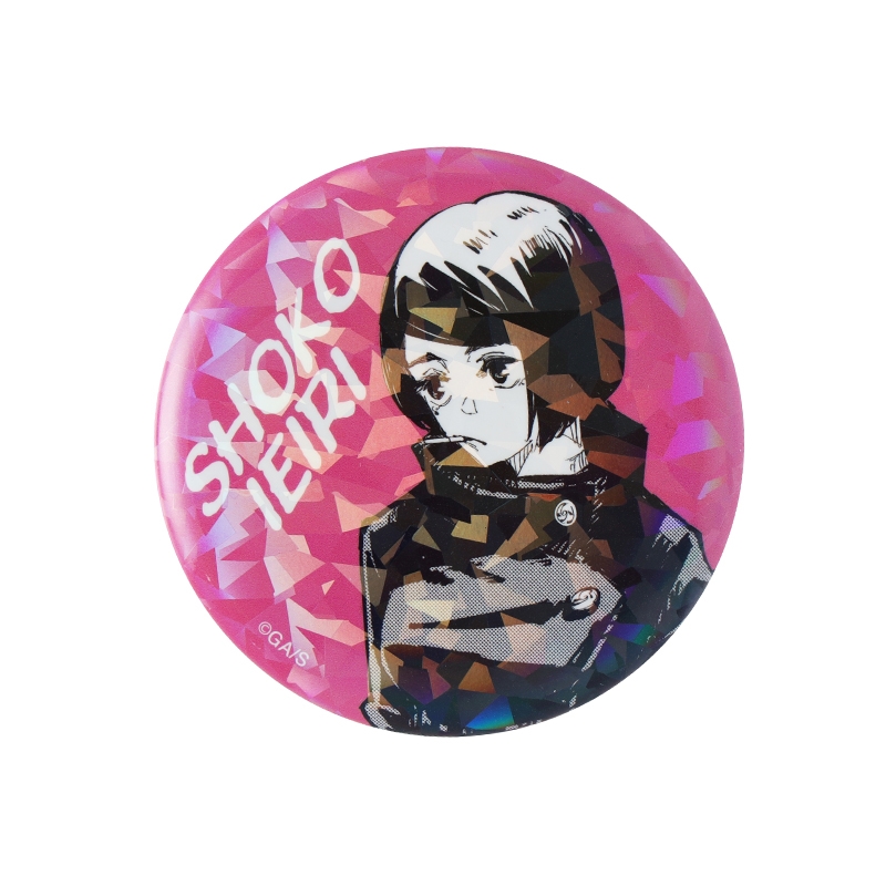 完全受注生産　「週刊少年ジャンプ」オールスター缶バッジ　『呪術廻戦』　［３６　家入硝子　「懐玉・玉折」ＪＣ８−９巻掲載］　ＢＤ１