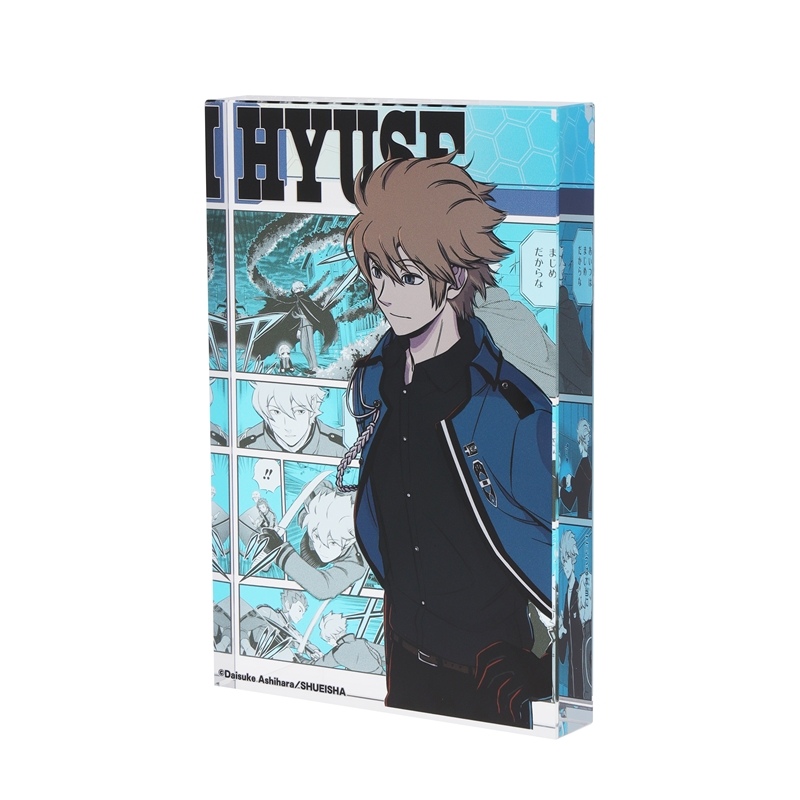 『ワールドトリガー』アクリルブロック “HEROES” ヒュース BD2