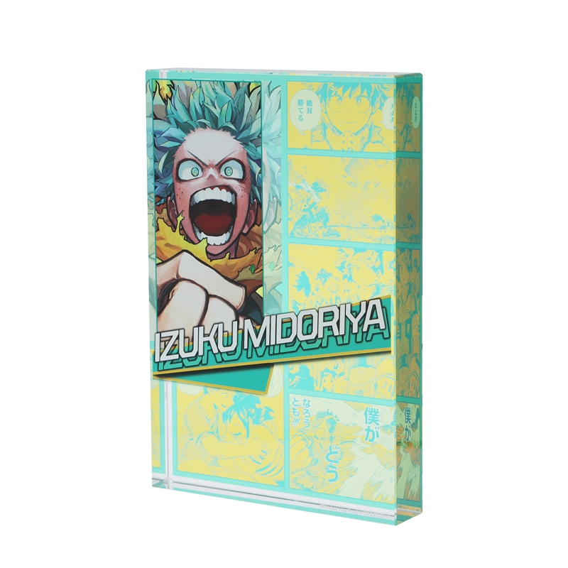 『僕のヒーローアカデミア』アクリルブロック　“ＨＥＲＯＥＳ”　緑谷出久　ＢＤ３