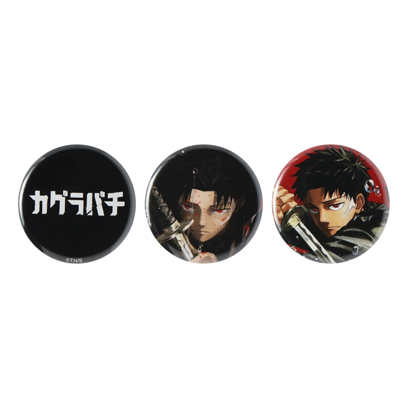 『カグラバチ』mini缶バッジ3個セット BD3−JNPG