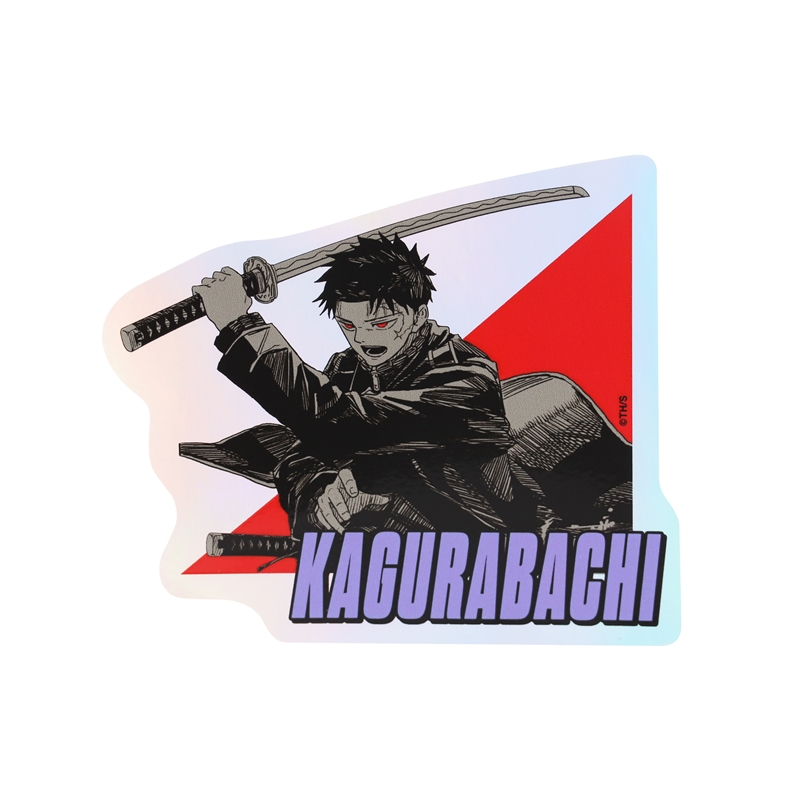 『カグラバチ』オーロラシャインステッカー(100×100mm以内変形サイズ) BD3−JNPG