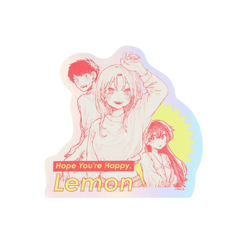 『クソ女に幸あれ』オーロラシャインステッカー（１００×１００ｍｍ以内変形サイズ）　ＢＤ３−ＪＮＰＧ