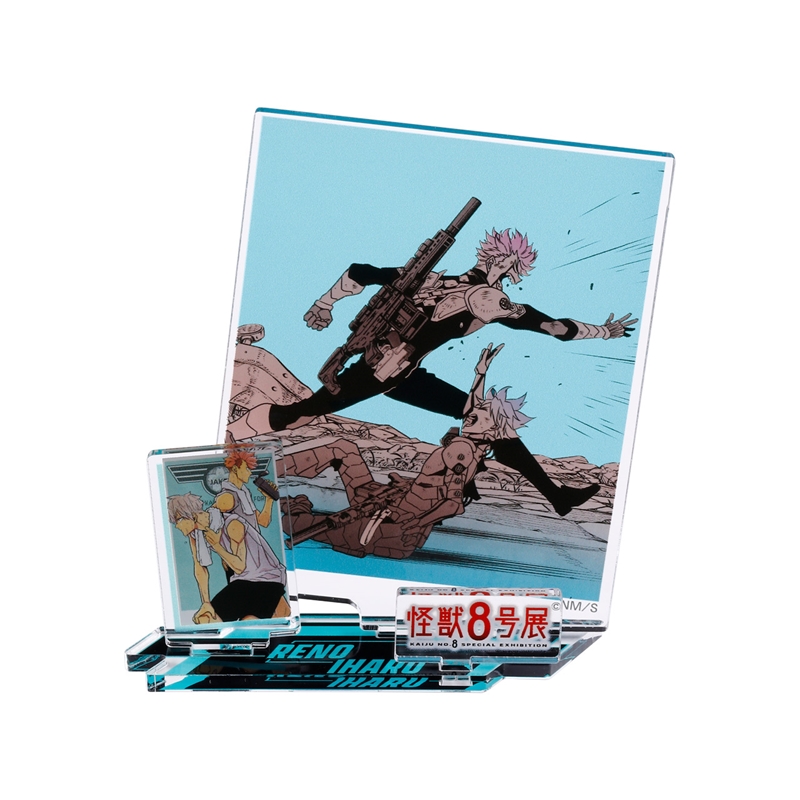 『怪獣８号』エモーショナルアクリルフィギュア　市川レノ＆古橋伊春　＜怪獣８号展＞　ＢＤ３