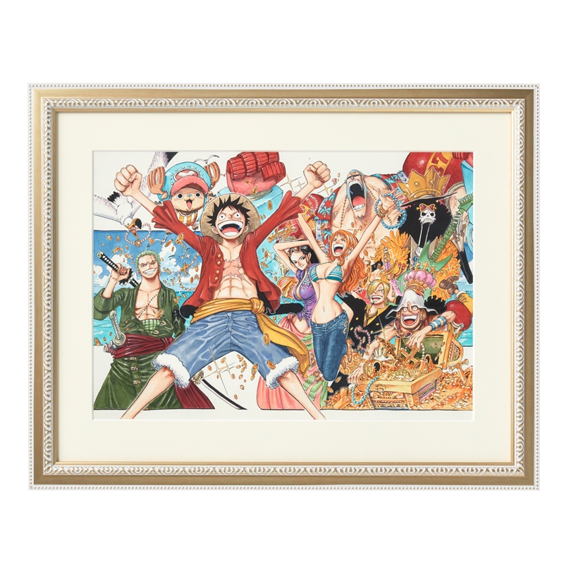 『ONE PIECE』額装高精細複製原画 (週刊少年ジャンプ2010年44号掲載) 【新装版】 BD2