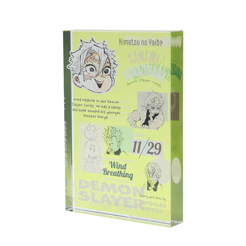 『鬼滅の刃』アクリルブロック “HEROES” 不死川実弥 BD4