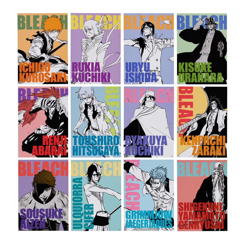 【JCS限定】『BLEACH』アートカードコレクション 全種セット (全12種入り) BD3
