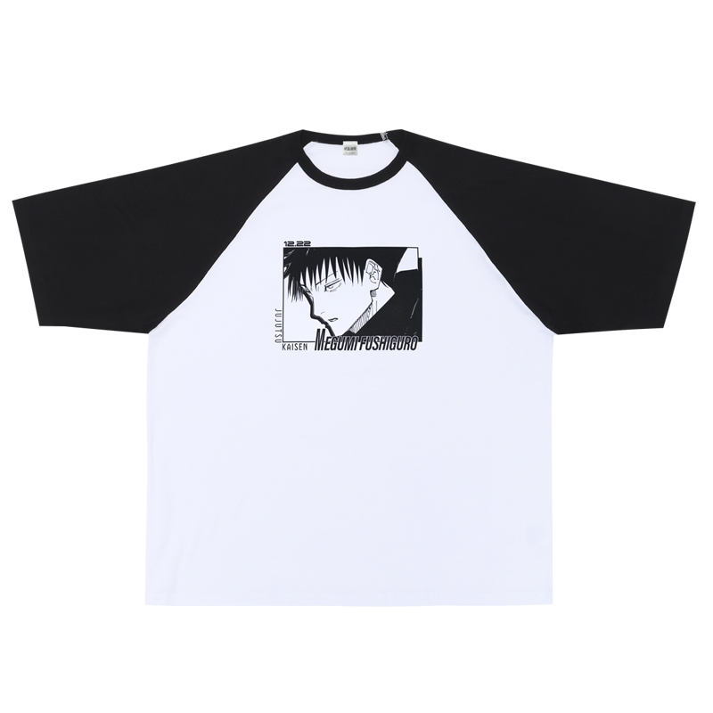 『呪術廻戦』ラグランTシャツ “HEROES” 伏黒恵 BD4