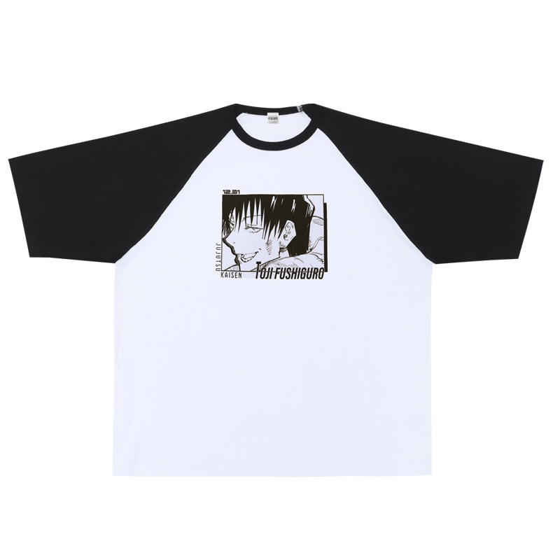 『呪術廻戦』ラグランTシャツ “HEROES” 伏黒甚爾 BD4