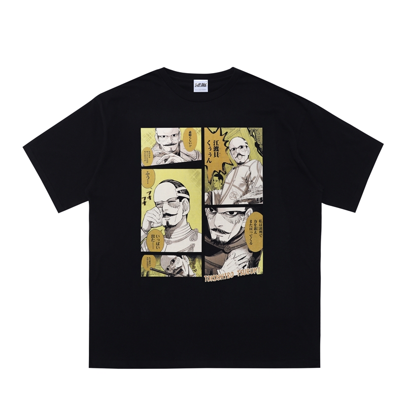 『ゴールデンカムイ』ビッグシルエットＴシャツ　“ＨＥＲＯＥＳ”　鶴見篤四郎　ＢＤ４