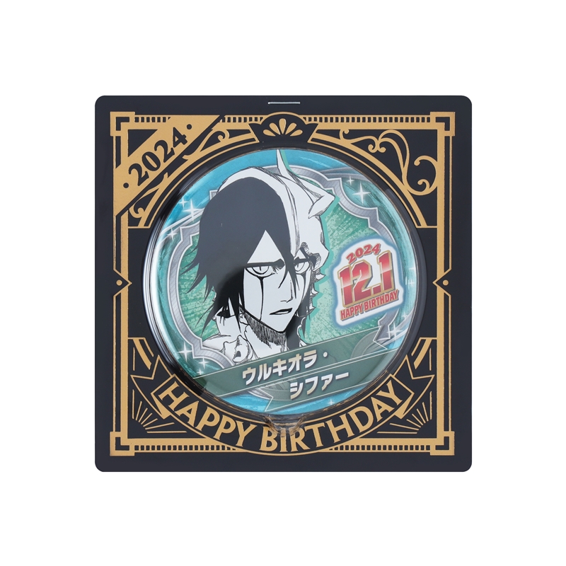 『BLEACH』バースデイ缶バッジ ウルキオラ・シファー BD4