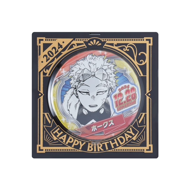 『僕のヒーローアカデミア』バースデイ缶バッジ ホークス BD4