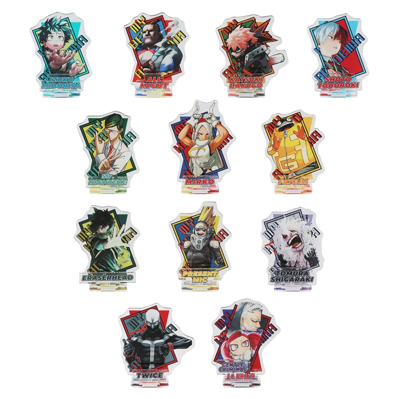 『僕のヒーローアカデミア』アクリルフィギュアコレクション 第3弾 全種セット (全12種入り) BD4−JF