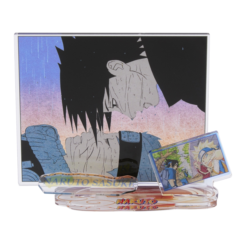 『ＮＡＲＵＴＯ−ナルト−』エモーショナルアクリルジオラマ　うずまきナルト＆うちはサスケ　ＢＤ４