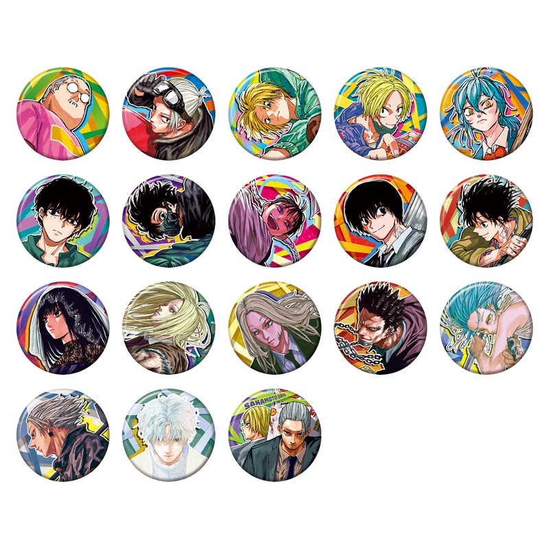 『SAKAMOTO DAYS』コレクション缶バッジ 第2弾 (全18種/ランダム1種入り) BD4−JF