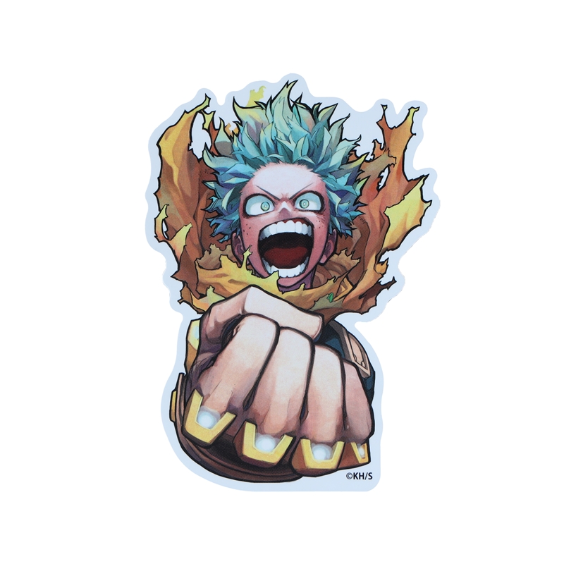 『僕のヒーローアカデミア』ダイカットステッカー 緑谷出久 2023年WJ46号 BD4