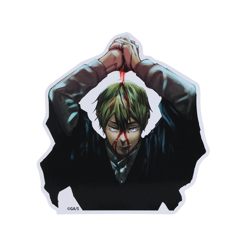 『呪術廻戦』ダイカットステッカー　禪院直哉（ＪＣカバーイラスト）　ＢＤ４