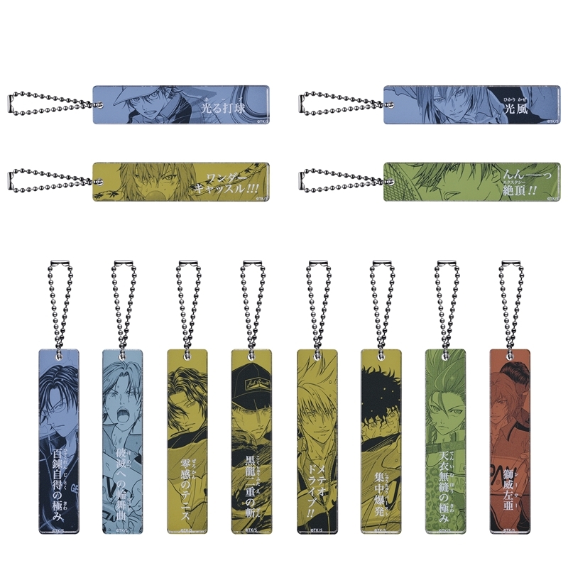 『新テニスの王子様』アクリルスティックキーホルダーコレクション　第１弾　（全１２種／ランダム１種入り）　ＢＤ４−ＪＦ