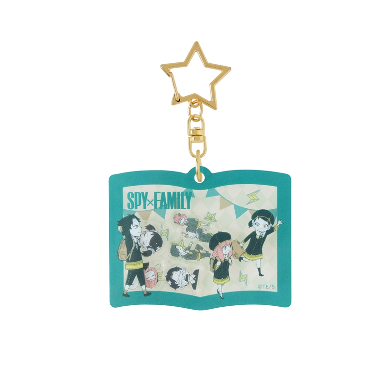 『ＳＰＹ×ＦＡＭＩＬＹ』シャカシャカアクリルキーホルダー　アーニャ＆ダミアン＆ベッキー　ＢＤ４−ＪＳ
