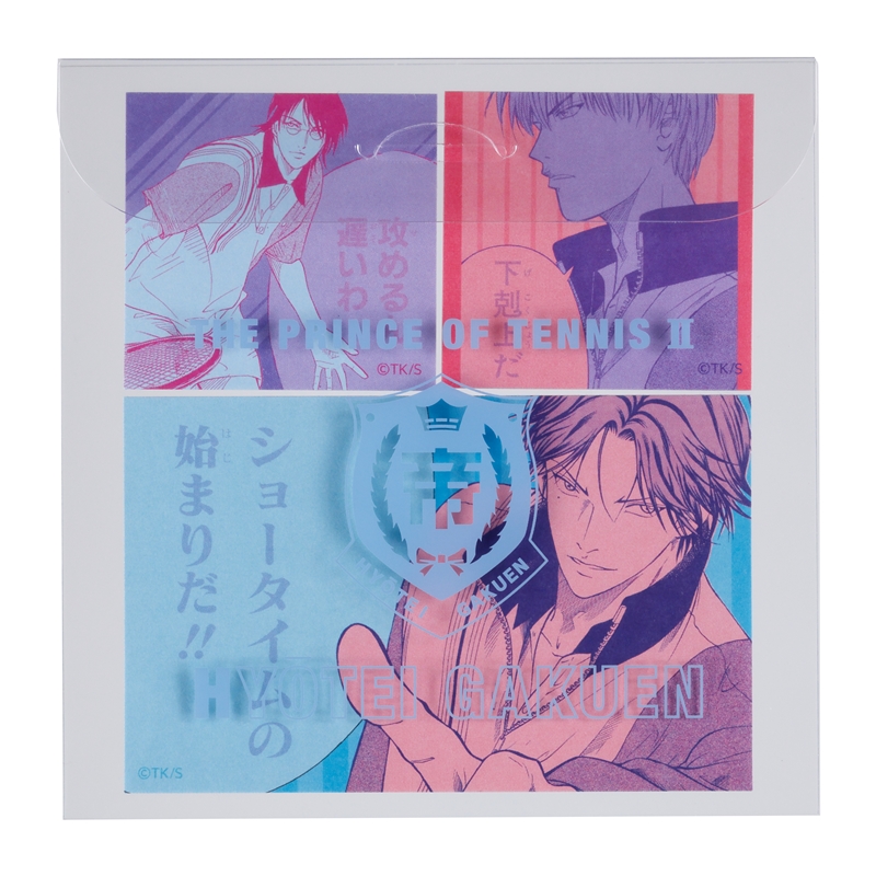 『新テニスの王子様』叱咤激励ふせん　（ＰＥＴケース入り）　氷帝学園　ＢＤ４