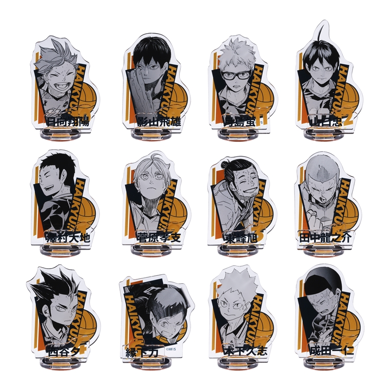 『ハイキュー!!』アクリルフィギュアコレクション 第1弾 (全12種/ランダム1種入り) BD4−JF