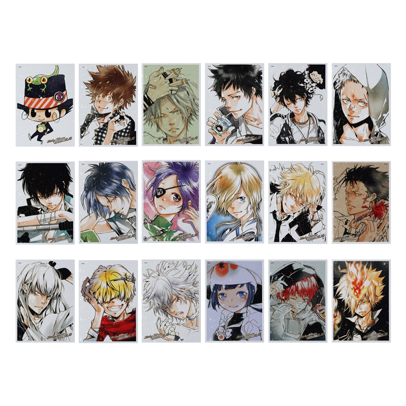 『家庭教師ヒットマンREBORN!』ブロマイド風カードくじ Ver.ホロ 18種セット BD4−JF