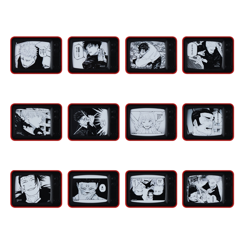 『呪術廻戦』ミニチュアテレビフレームマグネット 全種セット (全12種入り) BD4−JF