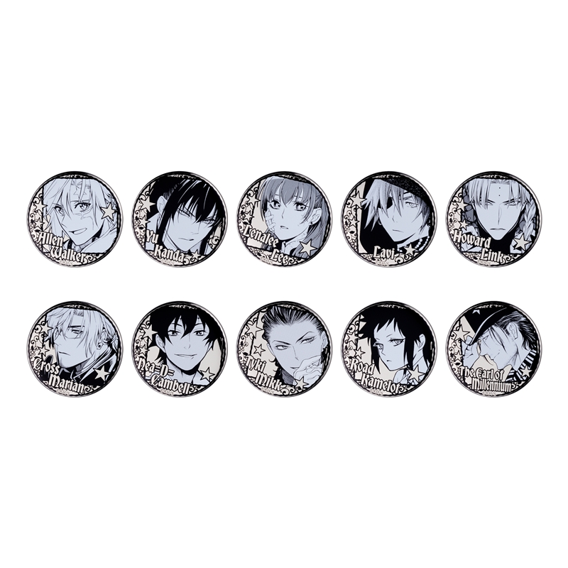 『Ｄ．Ｇｒａｙ−ｍａｎ』白銀バッジコレクション　第１弾　（全１０種／ランダム１種入り）　ＢＤ４−ＪＦ