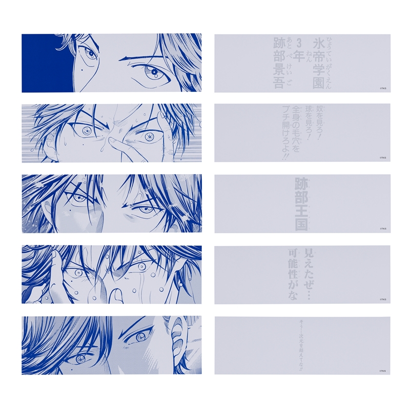 『新テニスの王子様』眼力（インサイト）カード　５枚セット　ＢＤ４