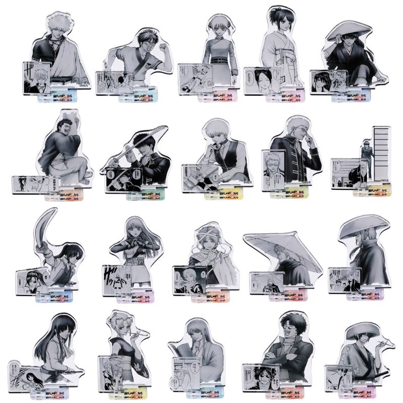 『銀魂』アクリルフィギュアコレクション　（全２０種／ランダム１種入り）　＜銀魂展＞ＢＤ４