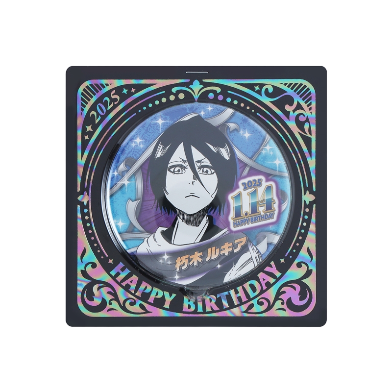 『BLEACH』バースデイ缶バッジ 朽木ルキア BE1